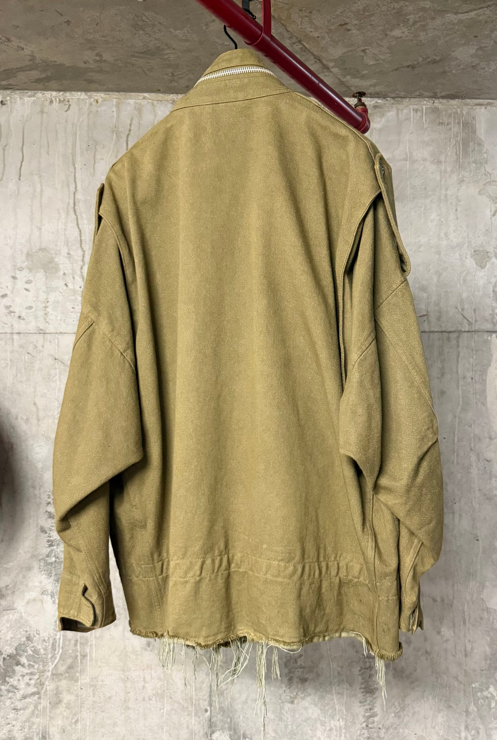 Doublet Silk Twill Military Blouson