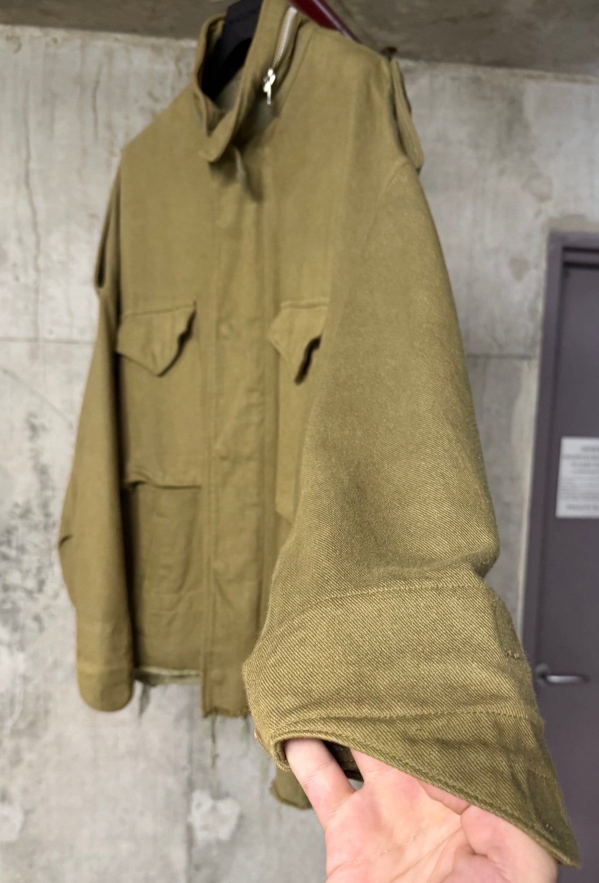 Doublet Silk Twill Military Blouson