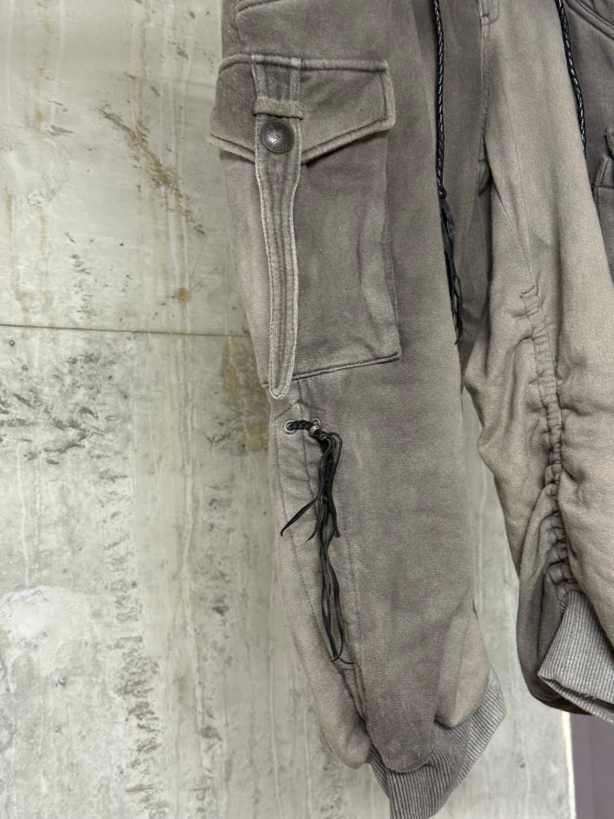 14th Addiction Grey Gradient Capris
