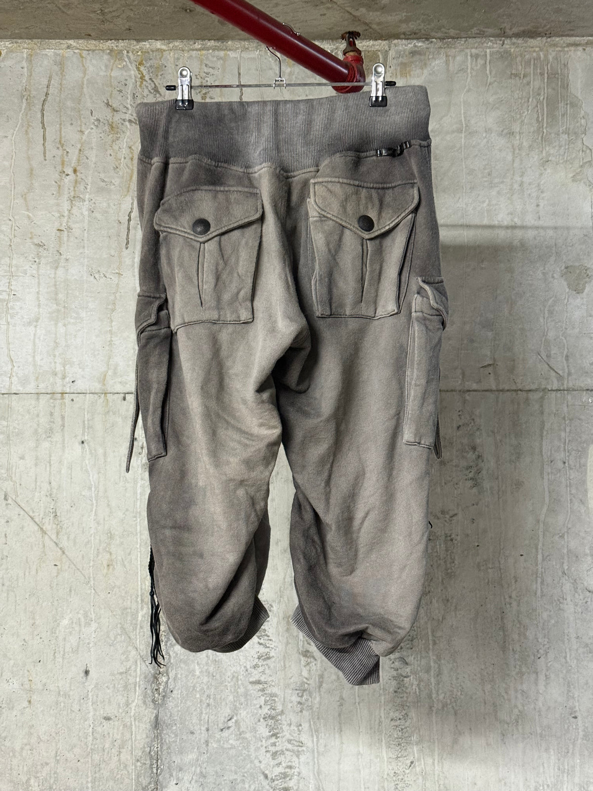 14th Addiction Grey Gradient Capris