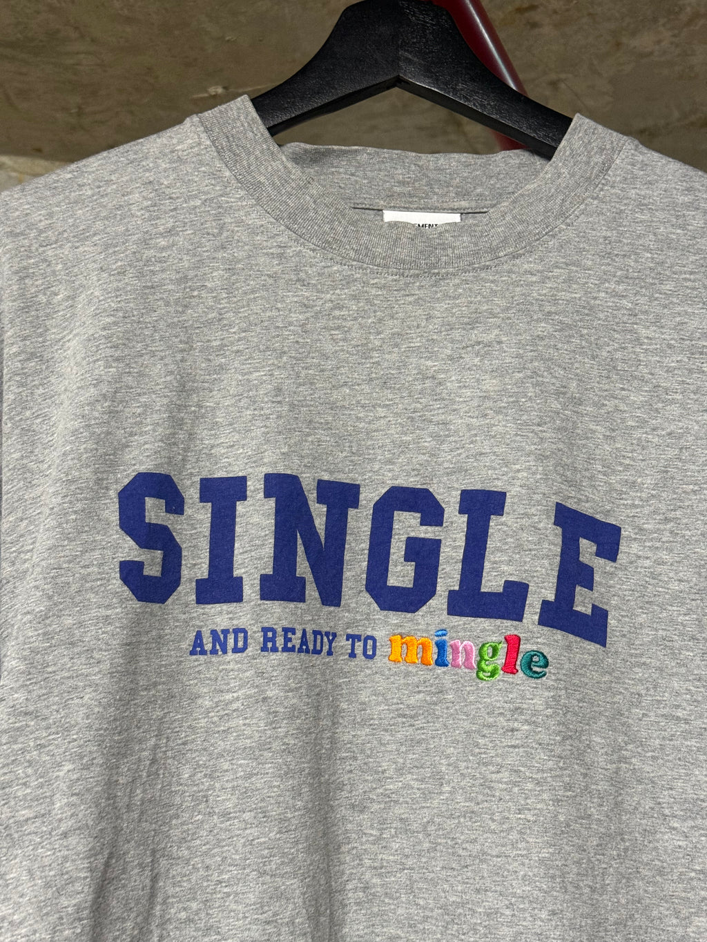 Vetements 'Single And Ready To Mingle' T-Shirt