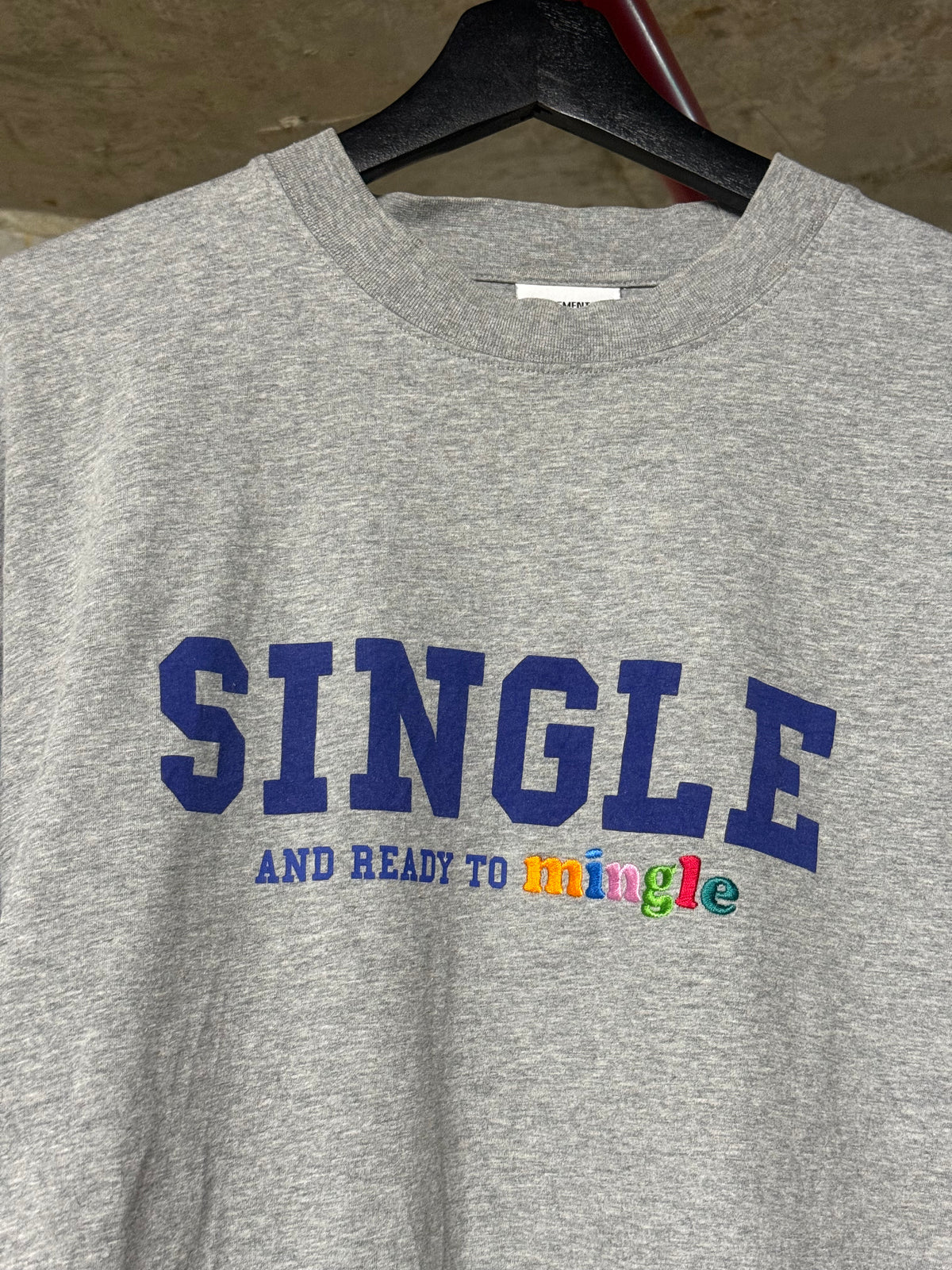 Vetements 'Single And Ready To Mingle' T-Shirt