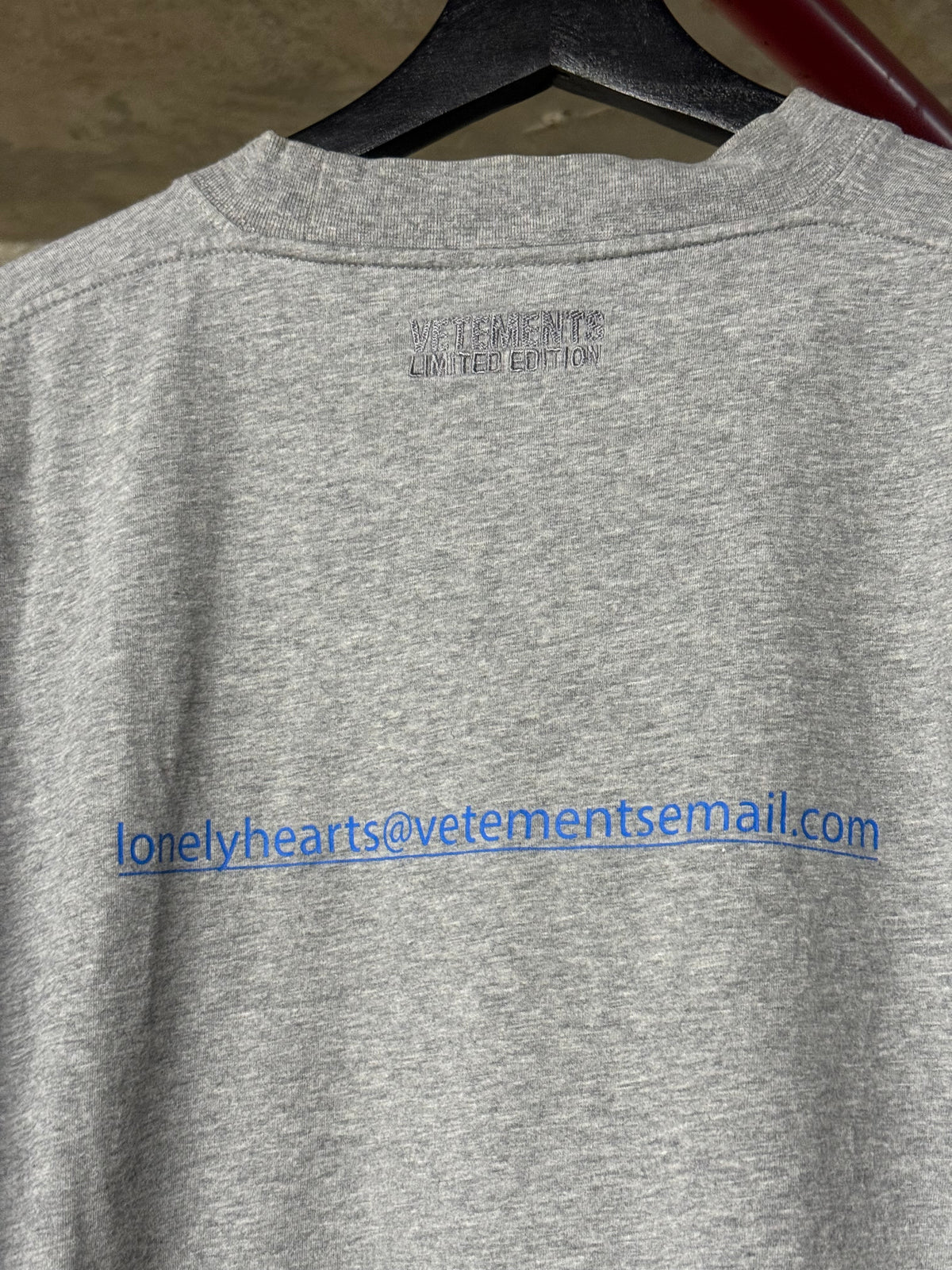 Vetements 'Single And Ready To Mingle' T-Shirt
