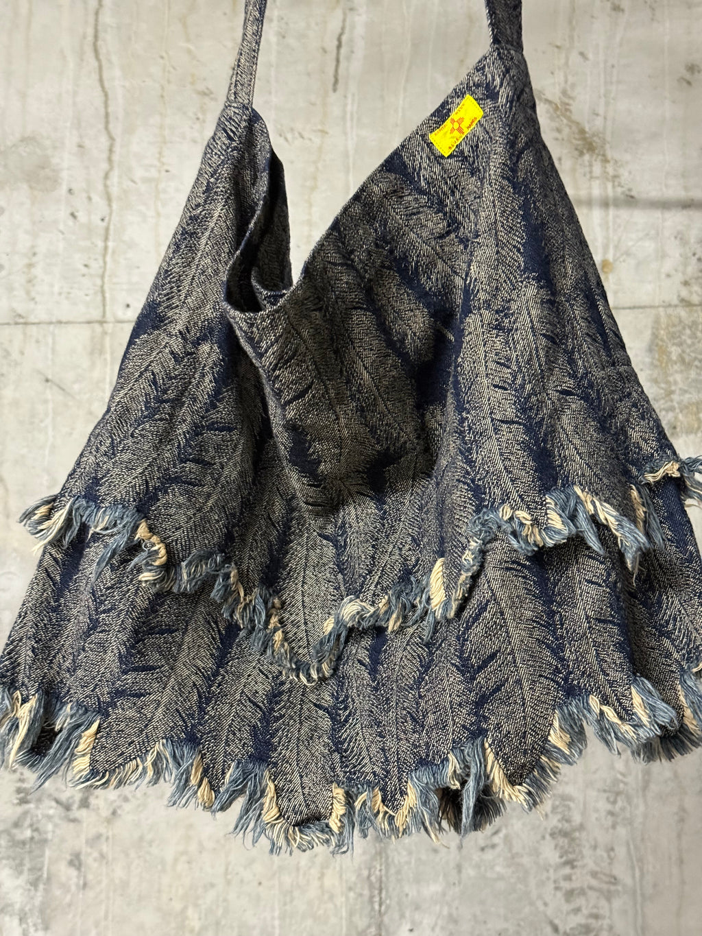 Kapital 12oz Feather Denim Book Bag