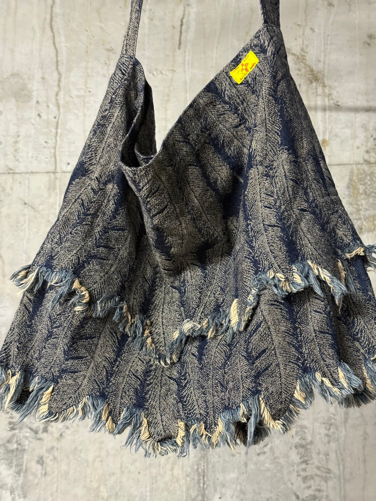 Kapital 12oz Feather Denim Book Bag