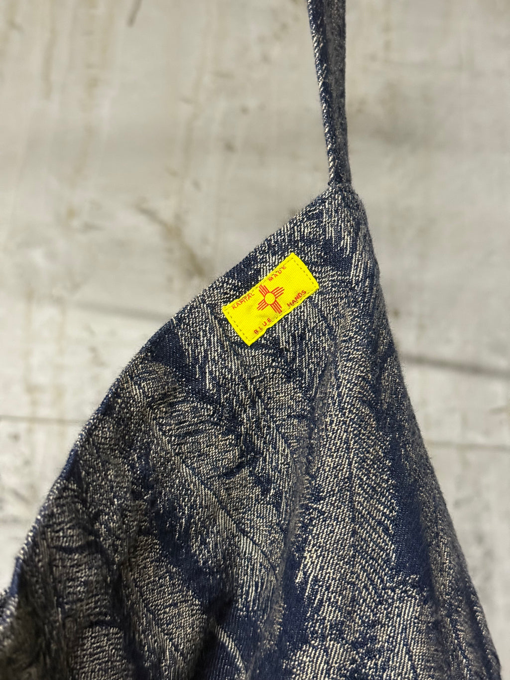 Kapital 12oz Feather Denim Book Bag