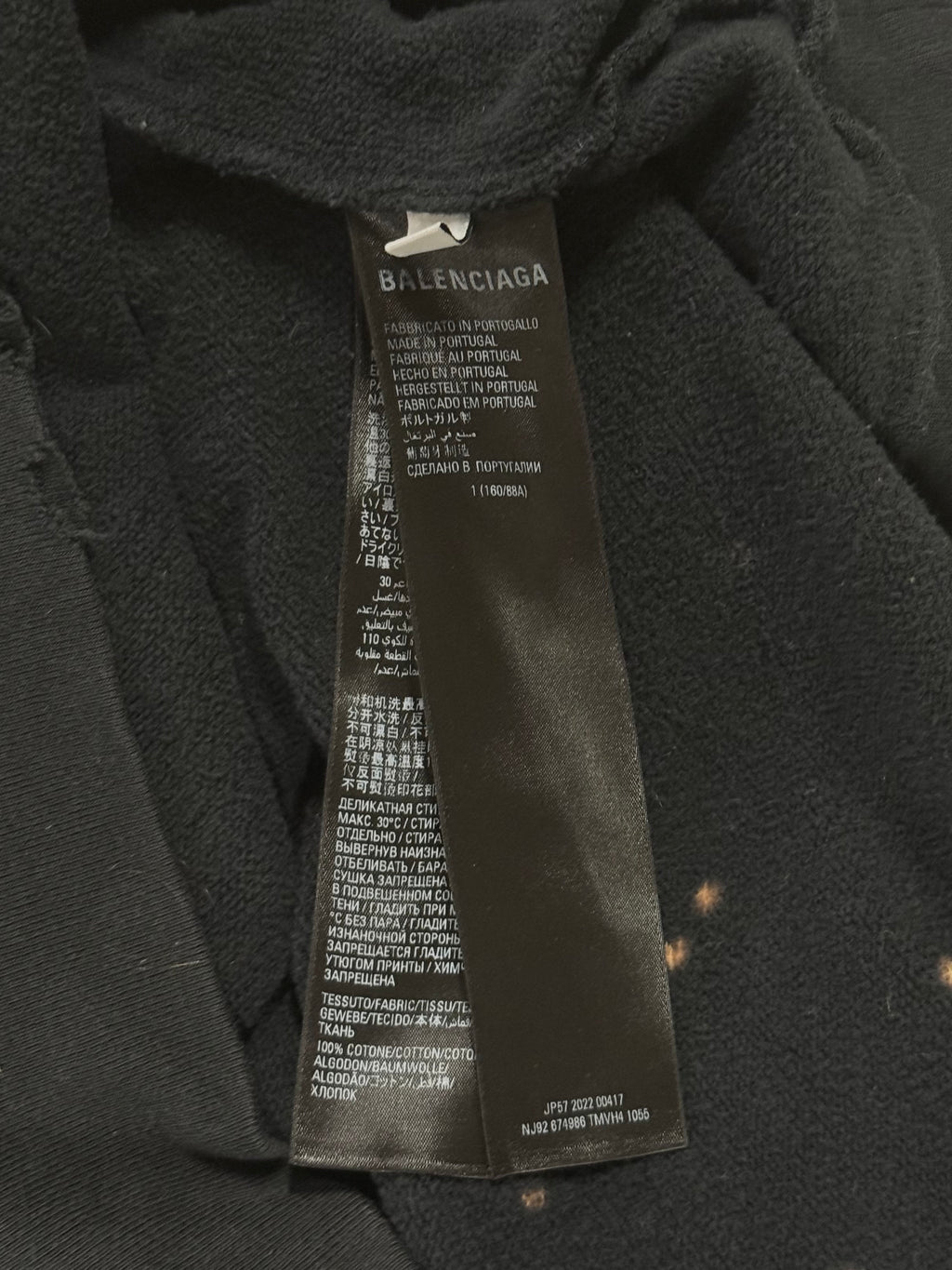 Balenciaga 90% Balenciaga 10% Myself Hoodie