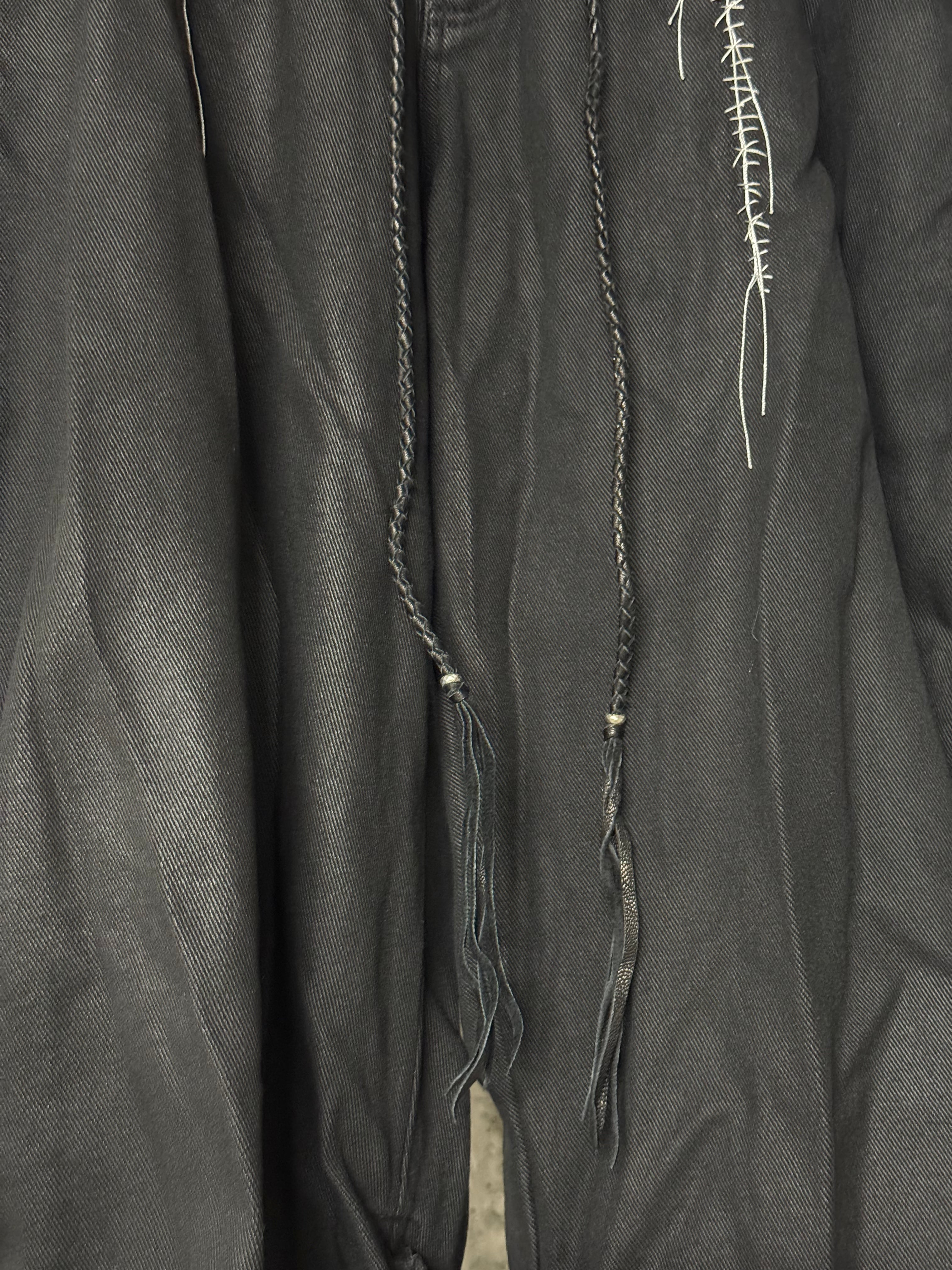 Kmrii 2502-PT13 Coating Side Shirring Pants