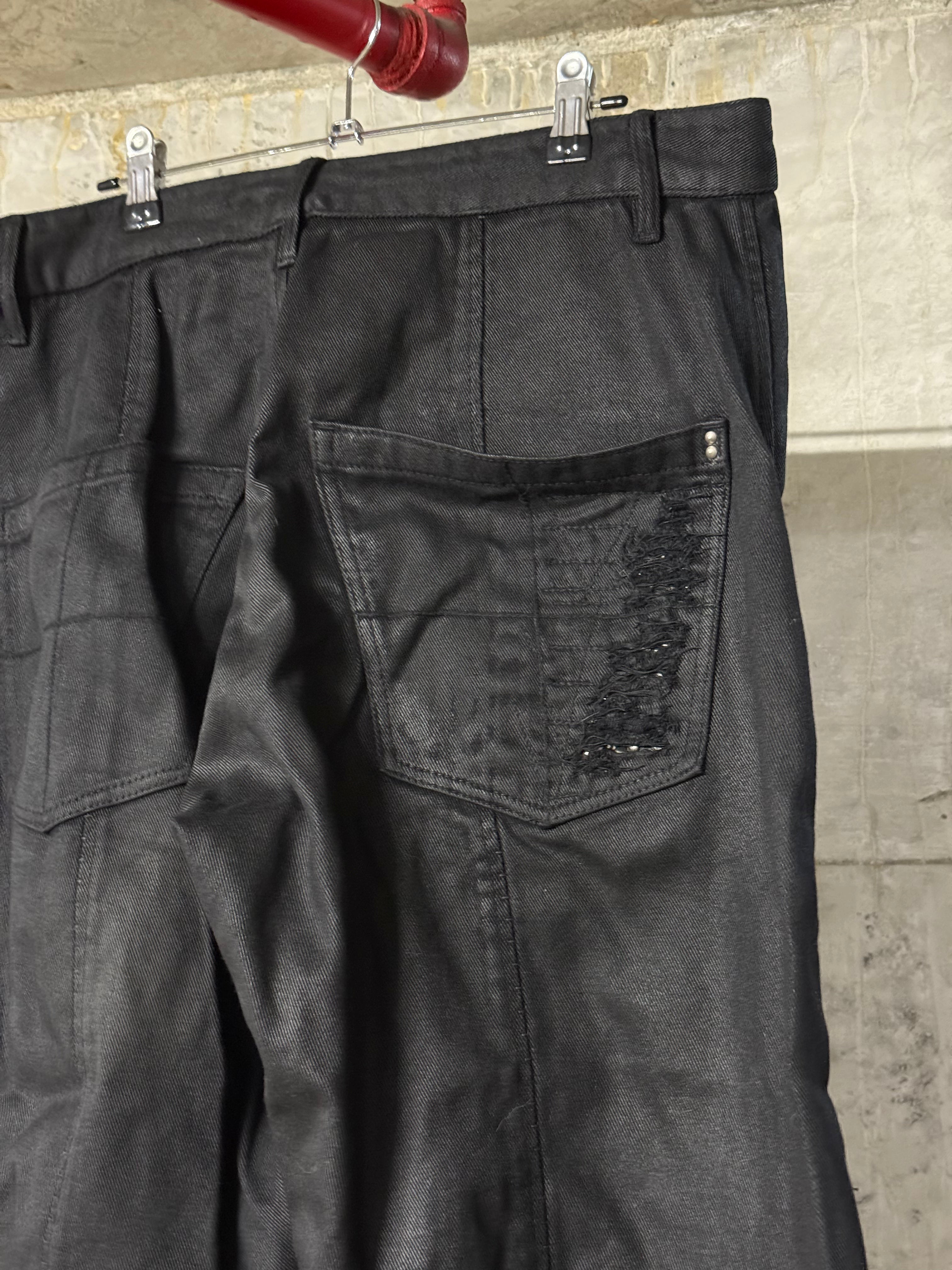 Kmrii 2502-PT13 Coating Side Shirring Pants