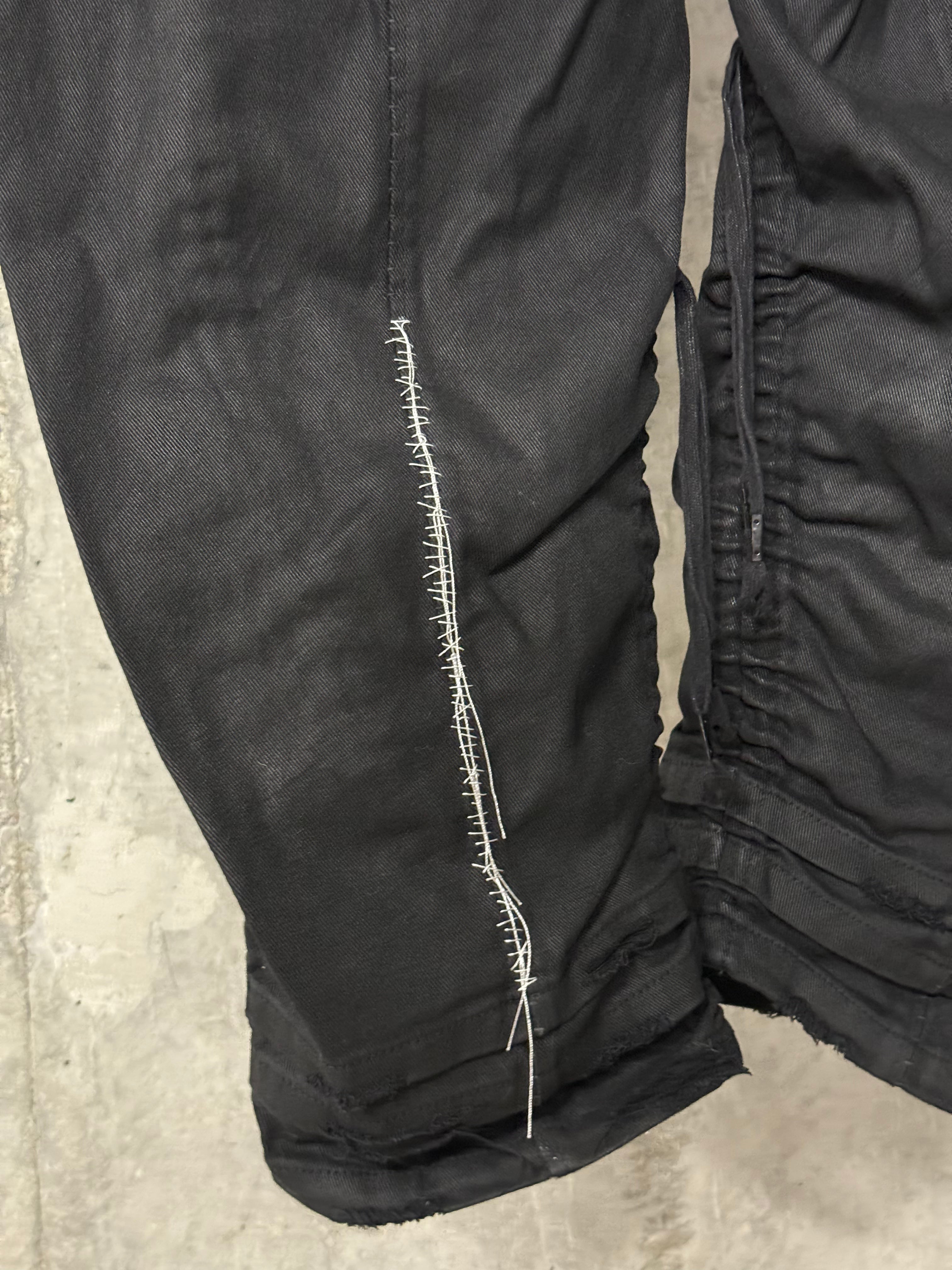 Kmrii 2502-PT13 Coating Side Shirring Pants