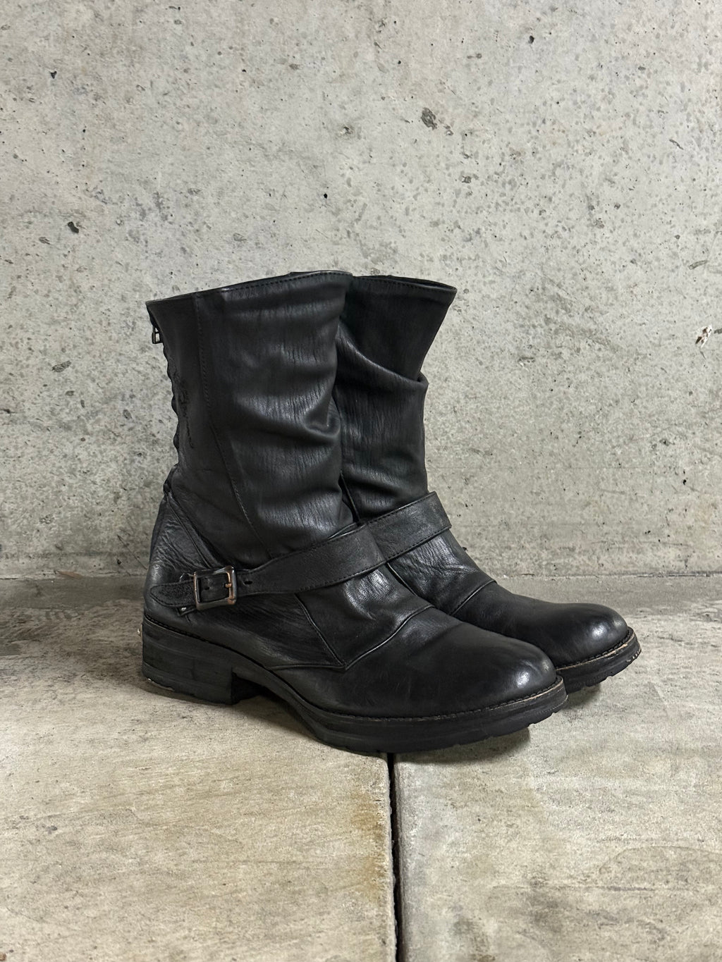 14th Addiction Engineer Leather Boots