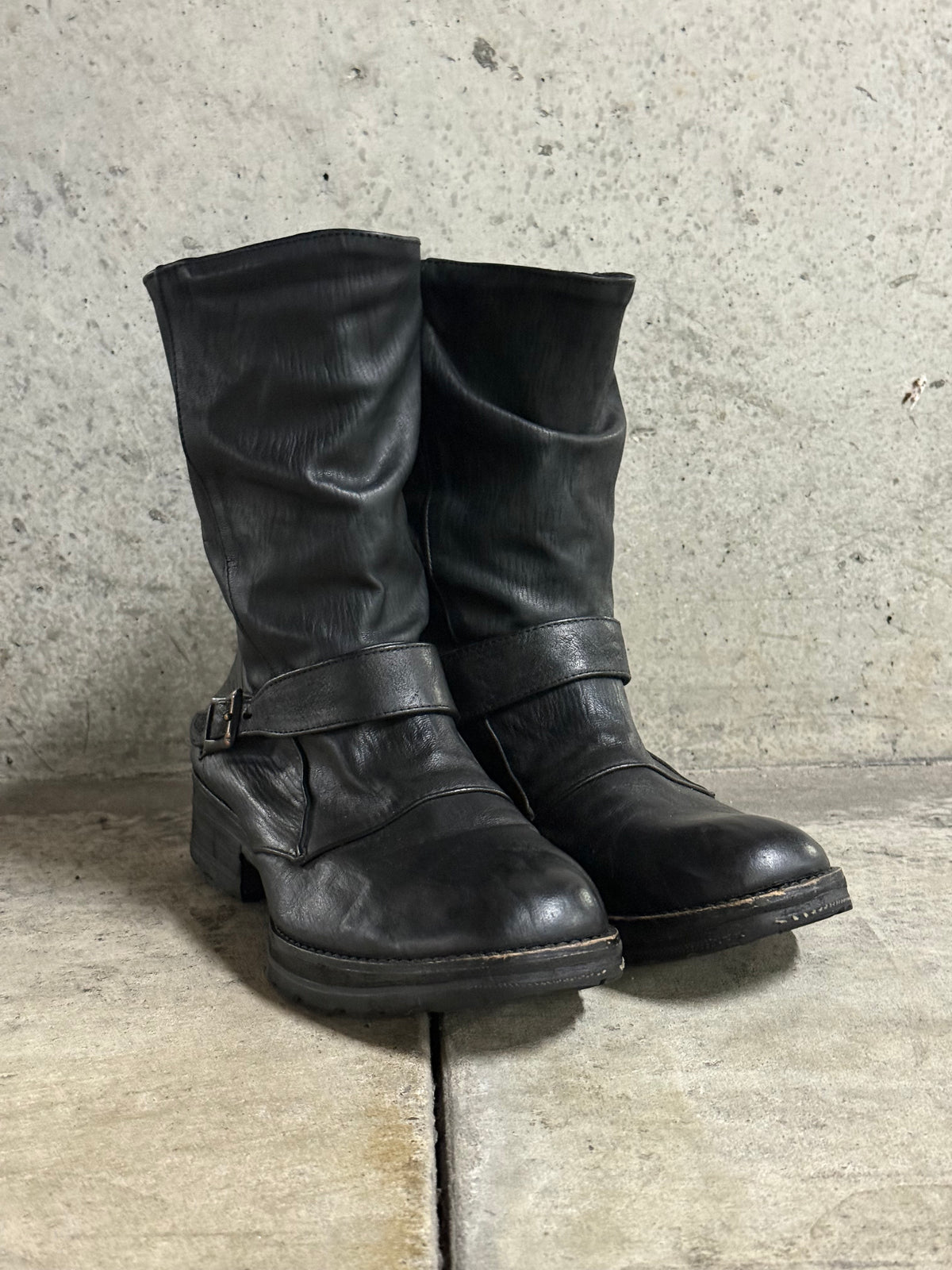14th Addiction Engineer Leather Boots