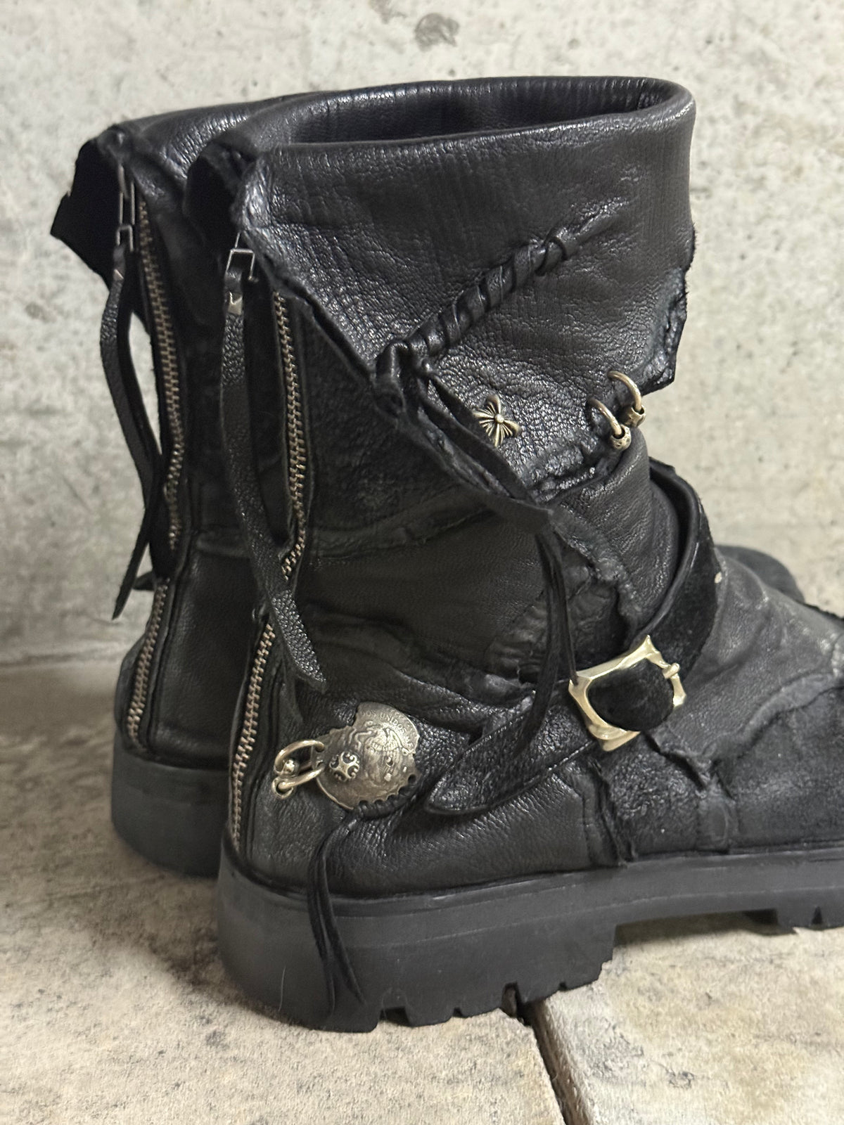 14th Addiction Elvis Punk Boots