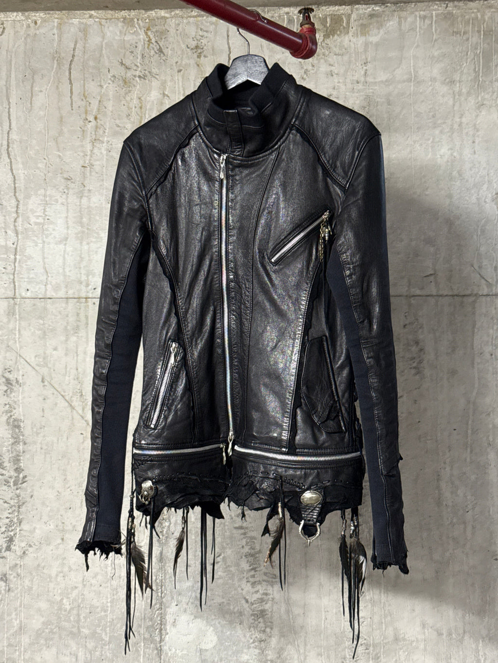 14th Addiction Beat It Leather Jacket