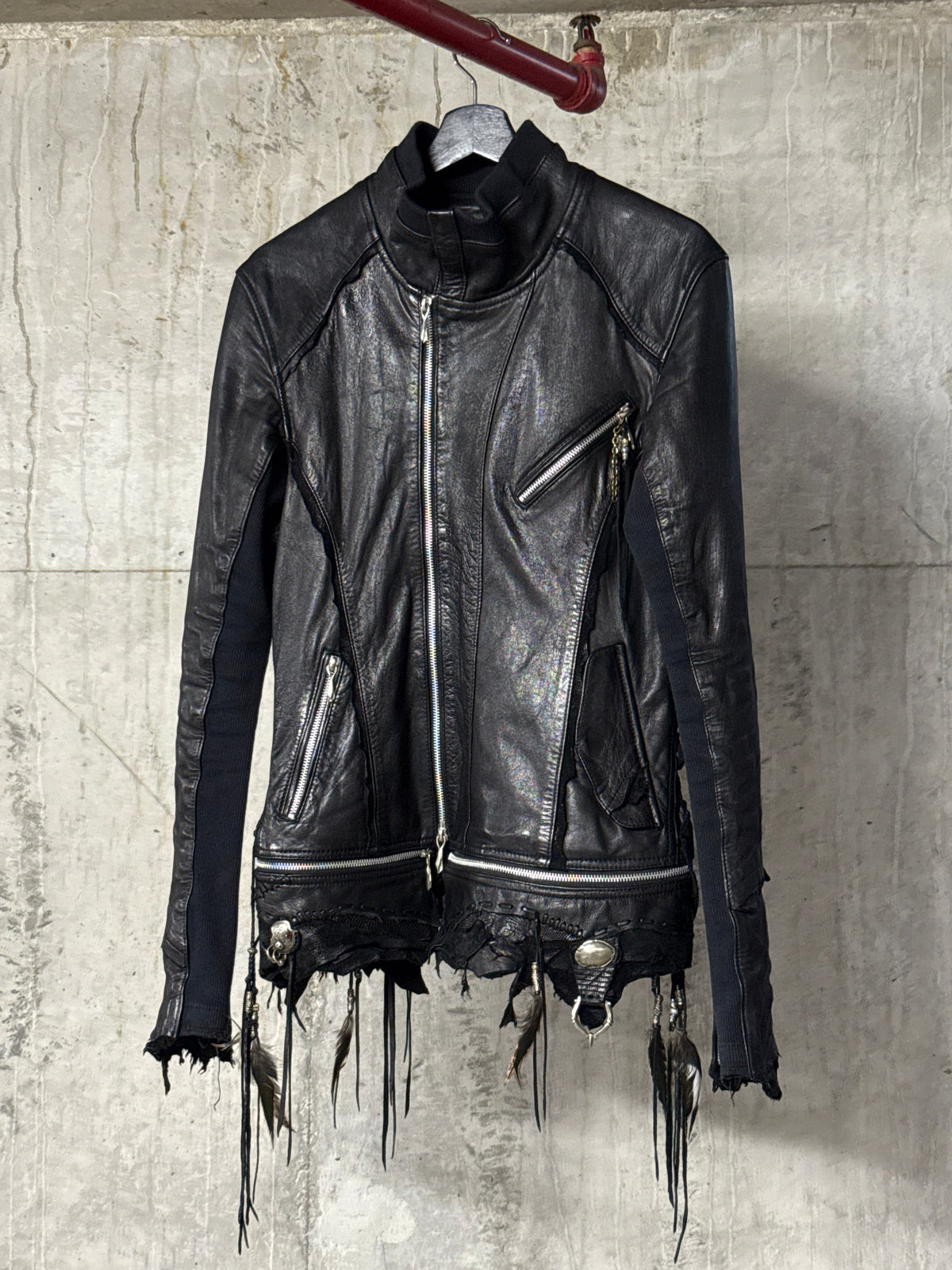 14th Addiction Beat It Leather Jacket