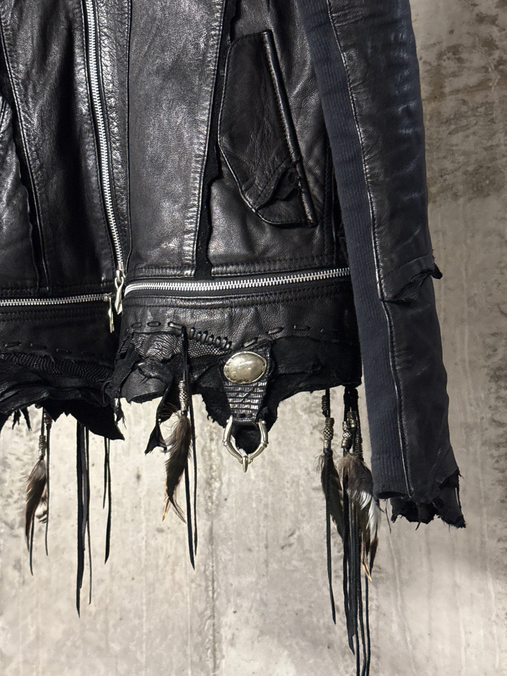 14th Addiction Beat It Leather Jacket