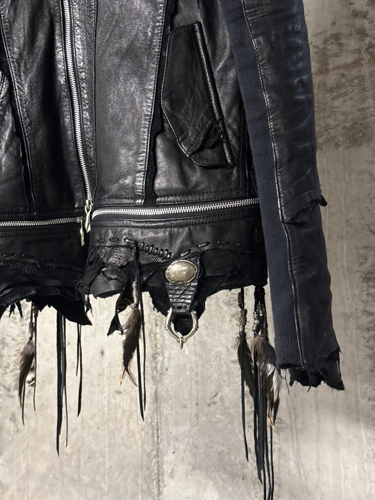 14th Addiction Beat It Leather Jacket
