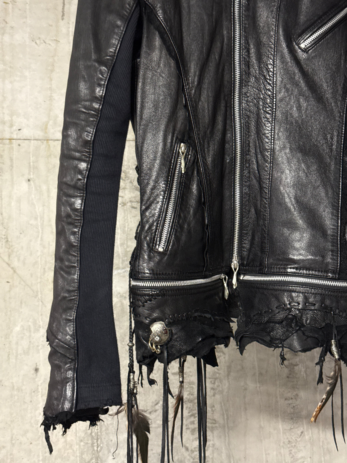 14th Addiction Beat It Leather Jacket
