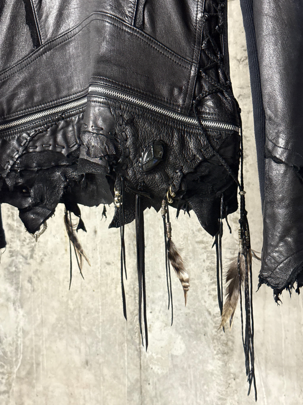14th Addiction Beat It Leather Jacket