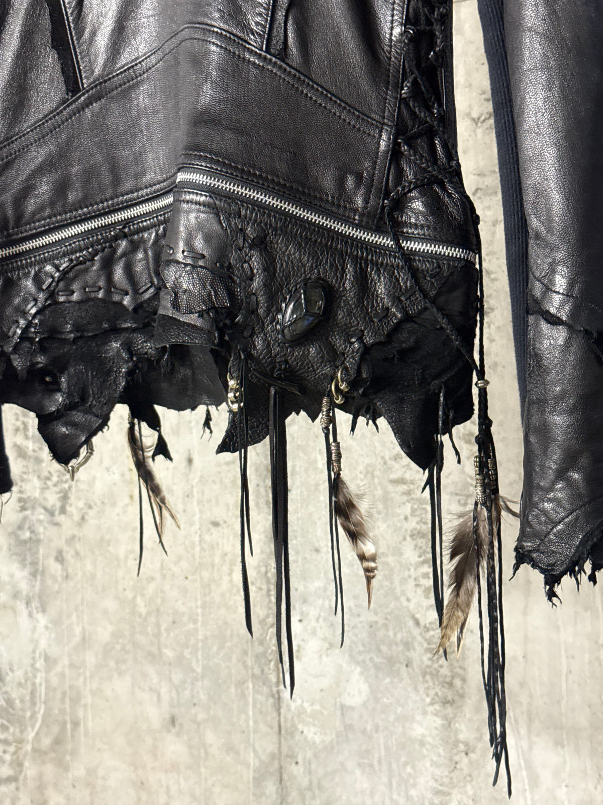 14th Addiction Beat It Leather Jacket