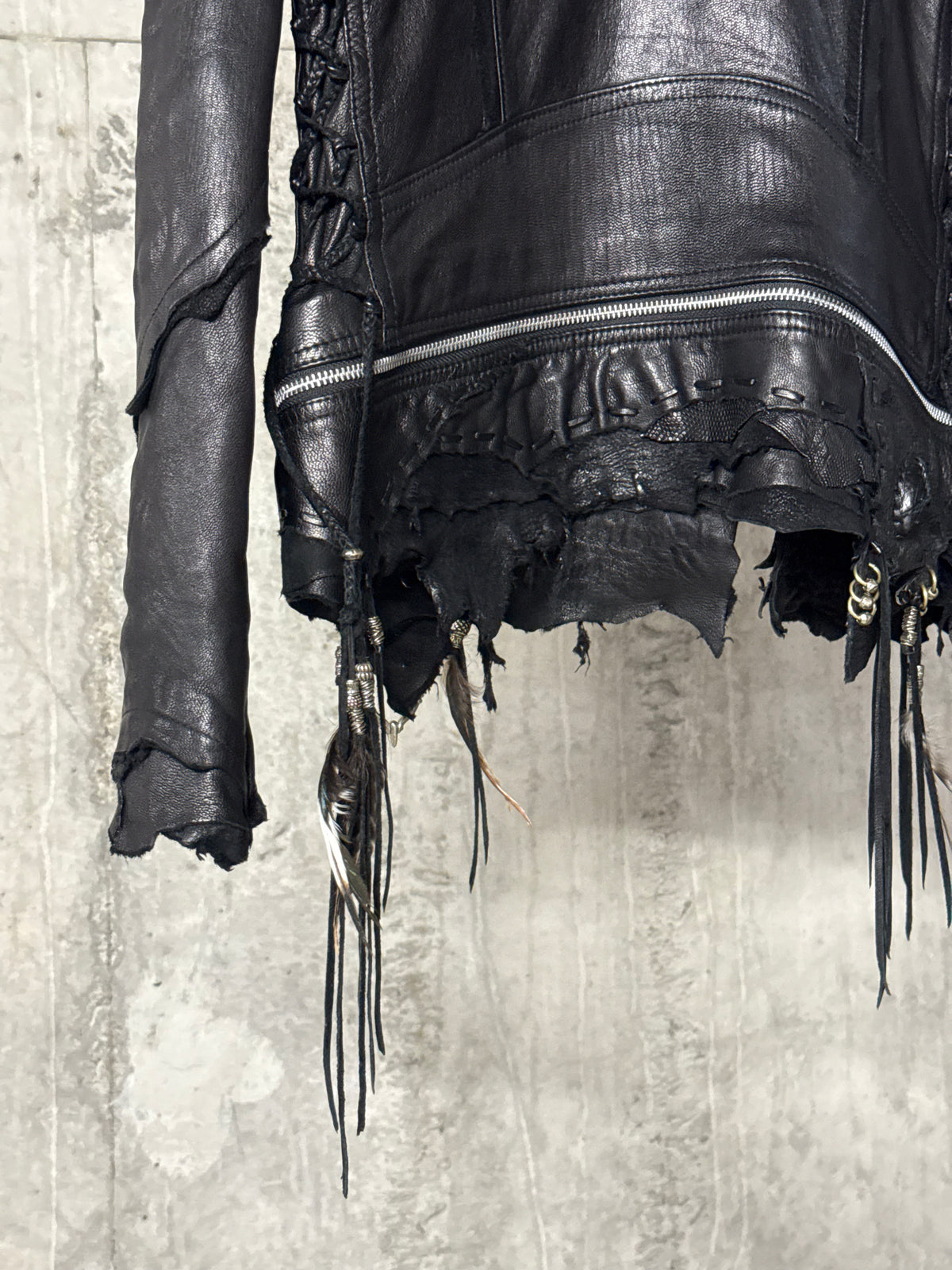 14th Addiction Beat It Leather Jacket