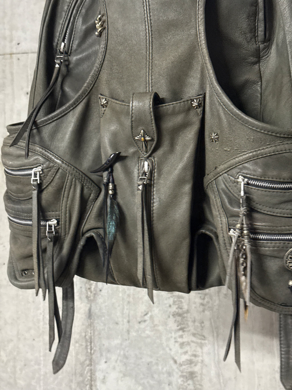 14th Addiction Transforma Leather Backpack