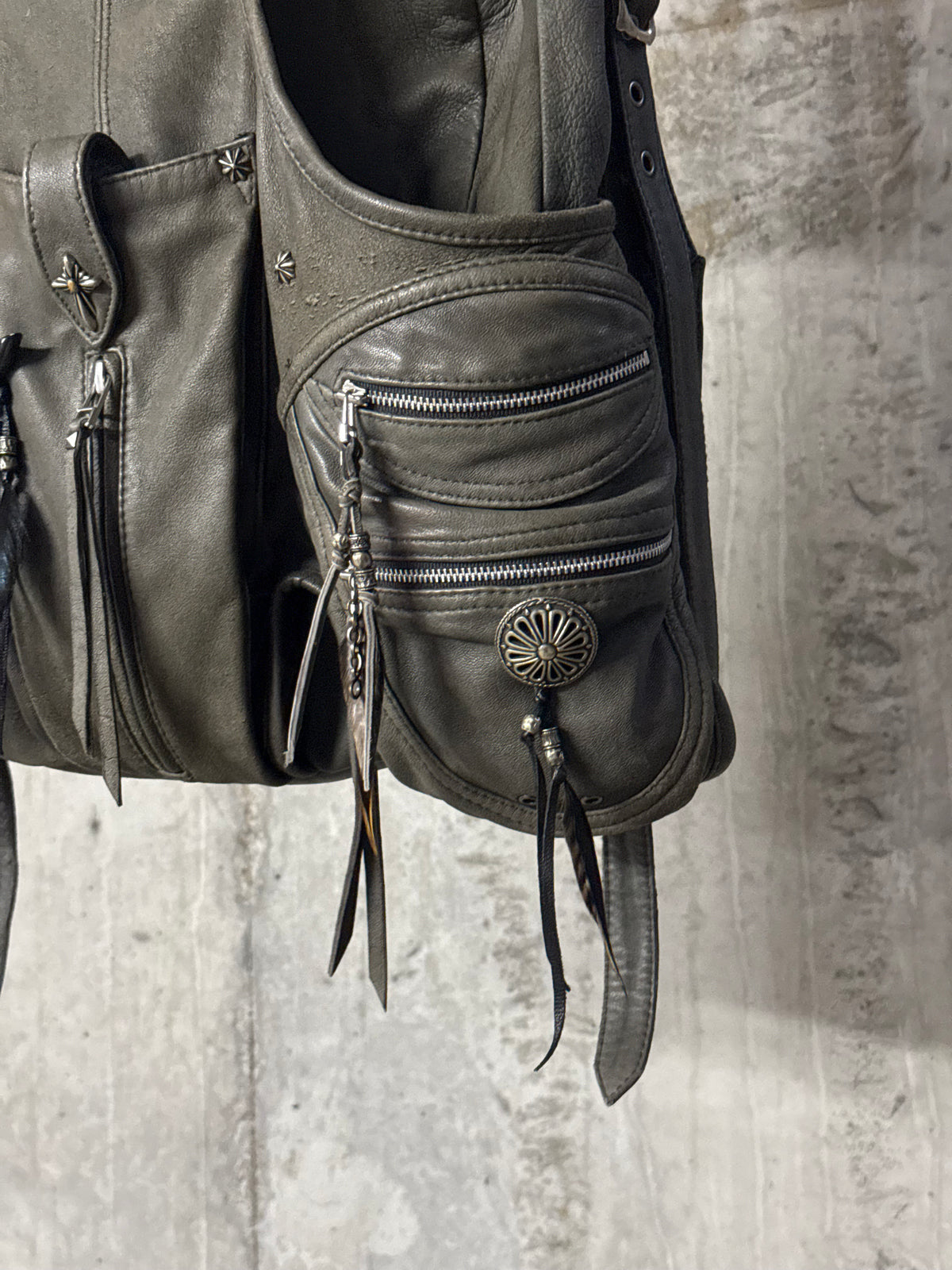 14th Addiction Transforma Leather Backpack