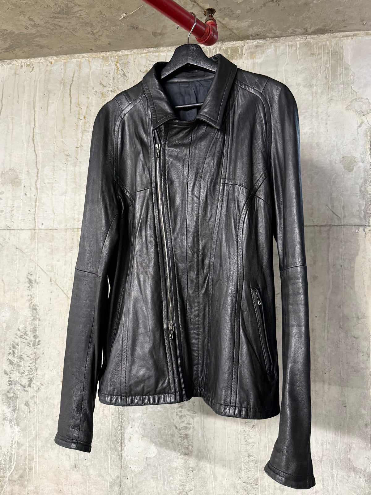 MA Julius Lamb Leather Jacket