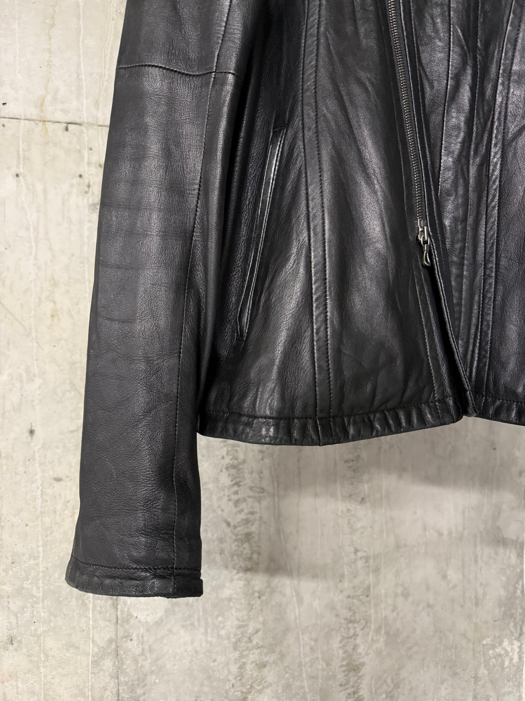 MA Julius Lamb Leather Jacket