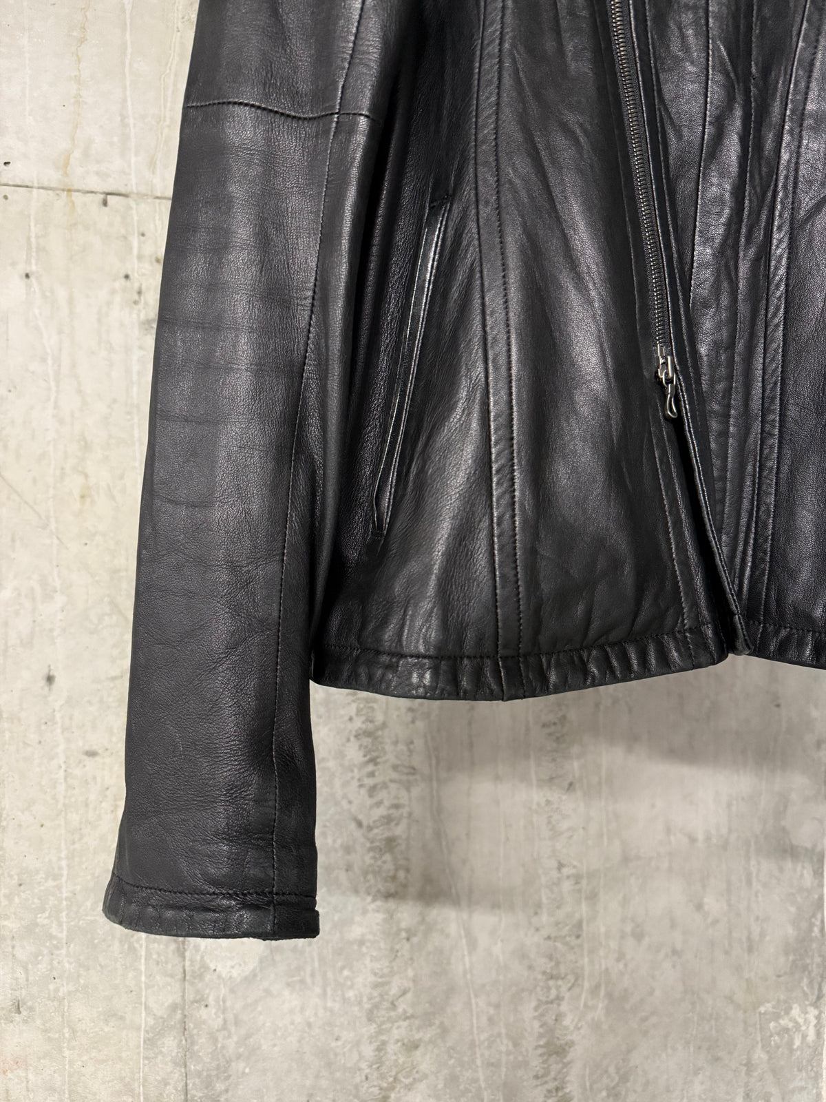 MA Julius Lamb Leather Jacket