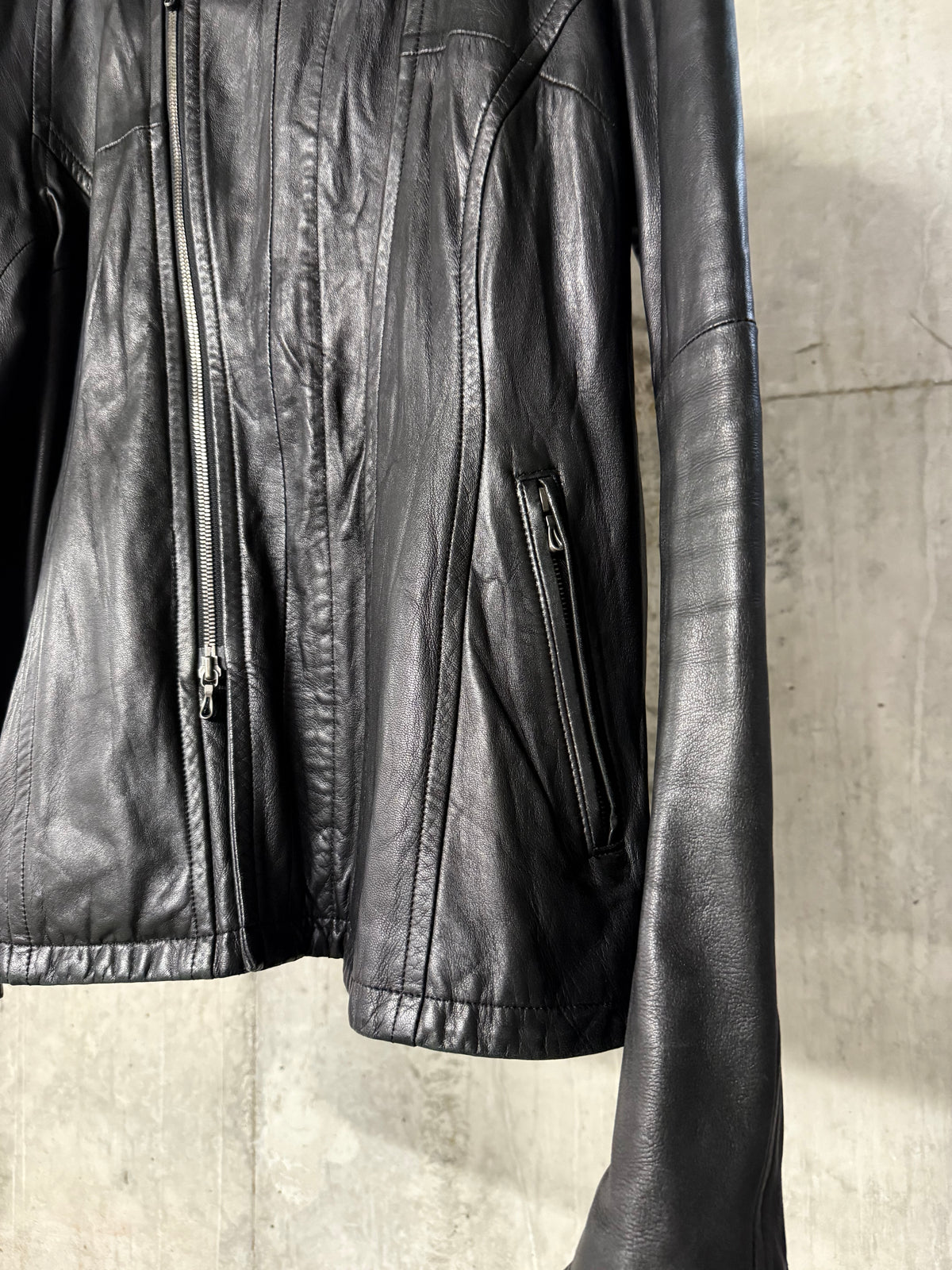 MA Julius Lamb Leather Jacket