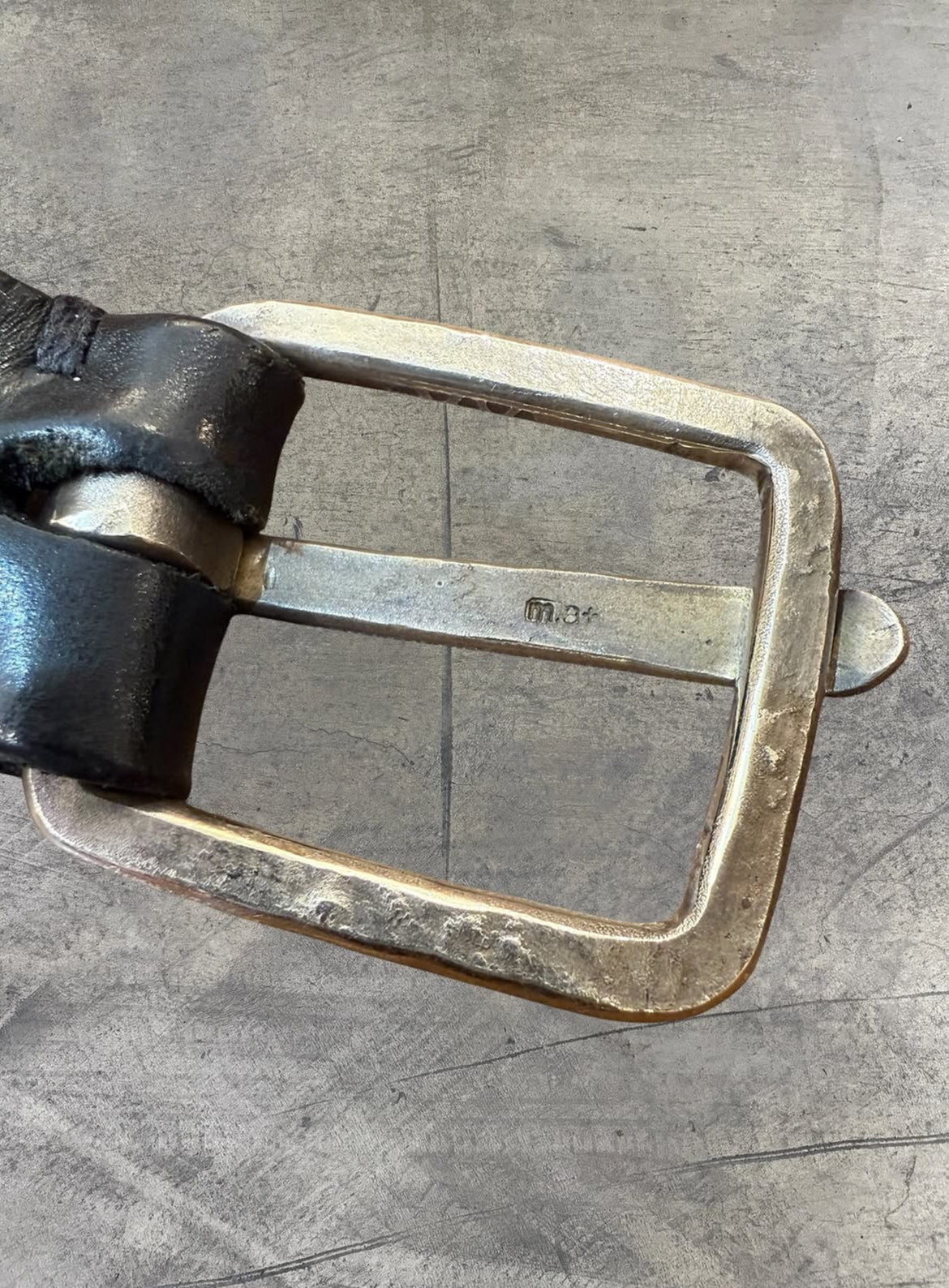 M.A+ Studded "+" Q Buckle Belt