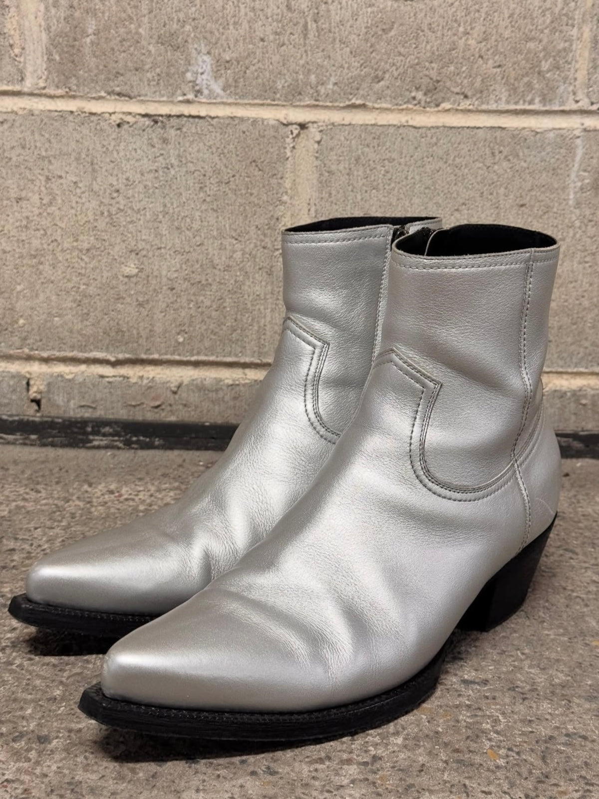 Saint Laurent Paris Lukas Boots