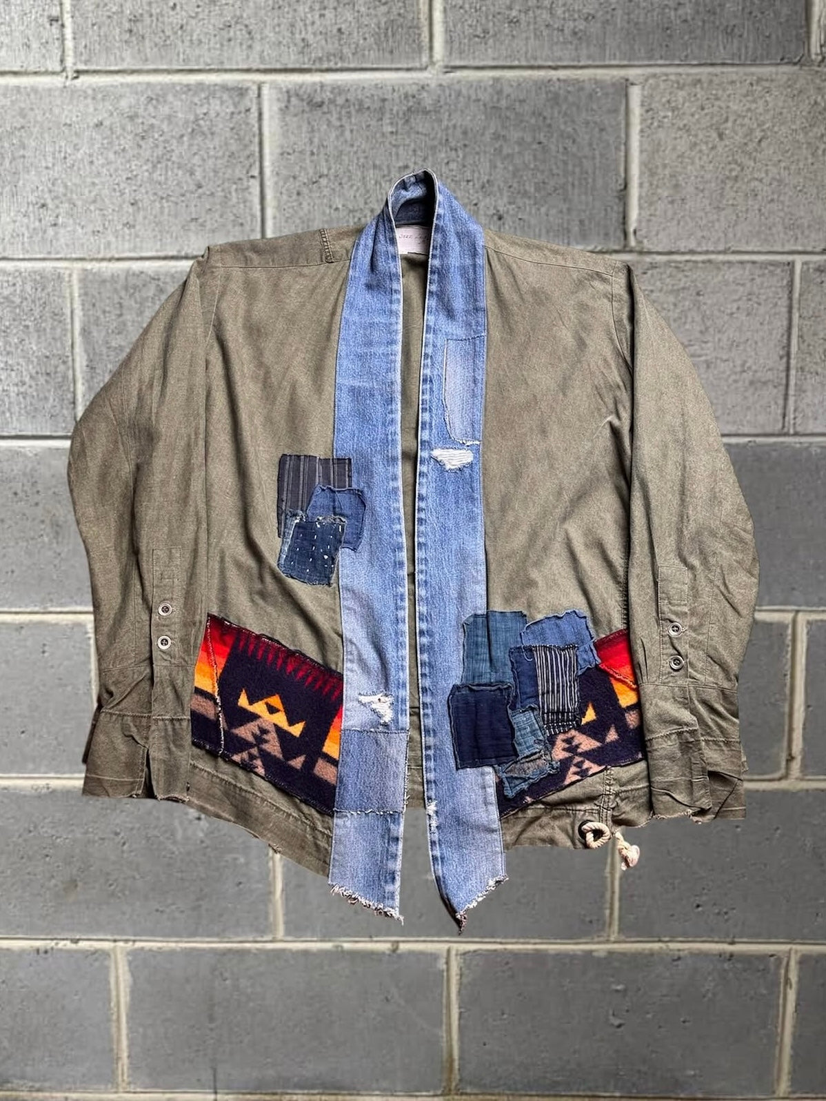 Greg Lauren Patchwork Kimono
