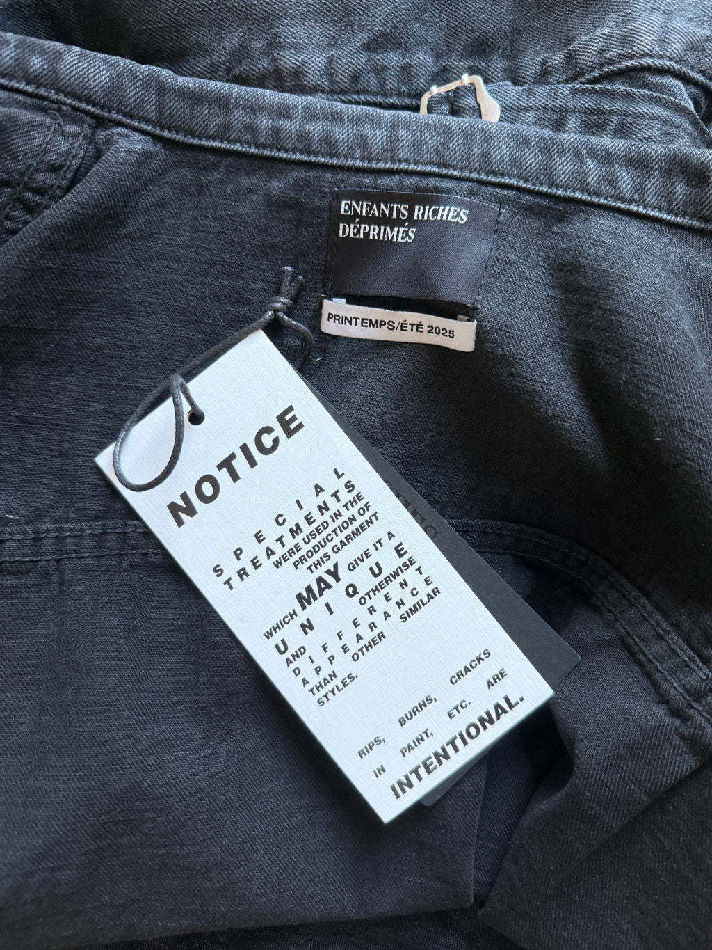 Enfants Riches Deprimes Type VII Pin Assemblage Jacket