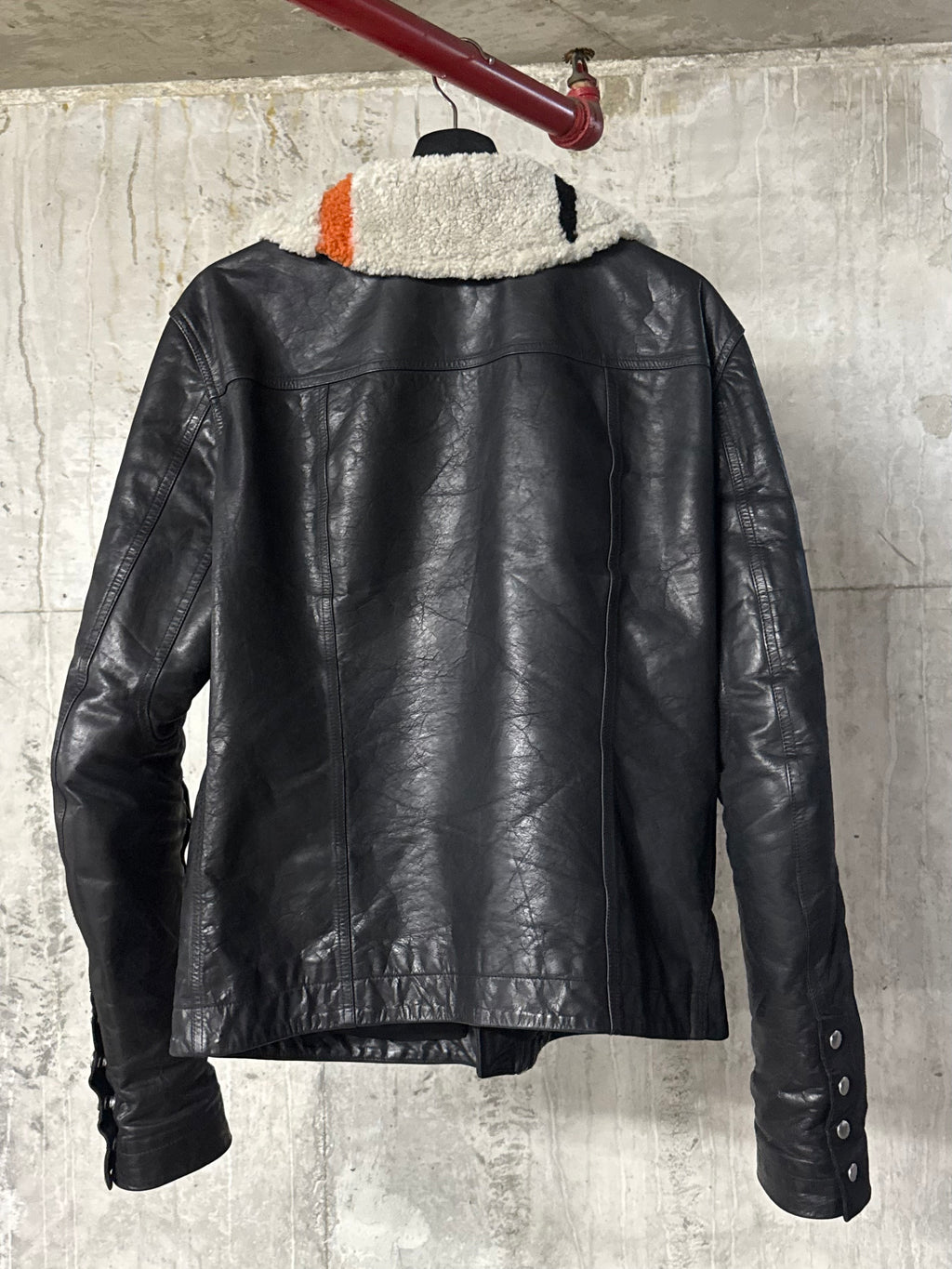 Rick Owens FW22 Bauhaus Shearling Jacket