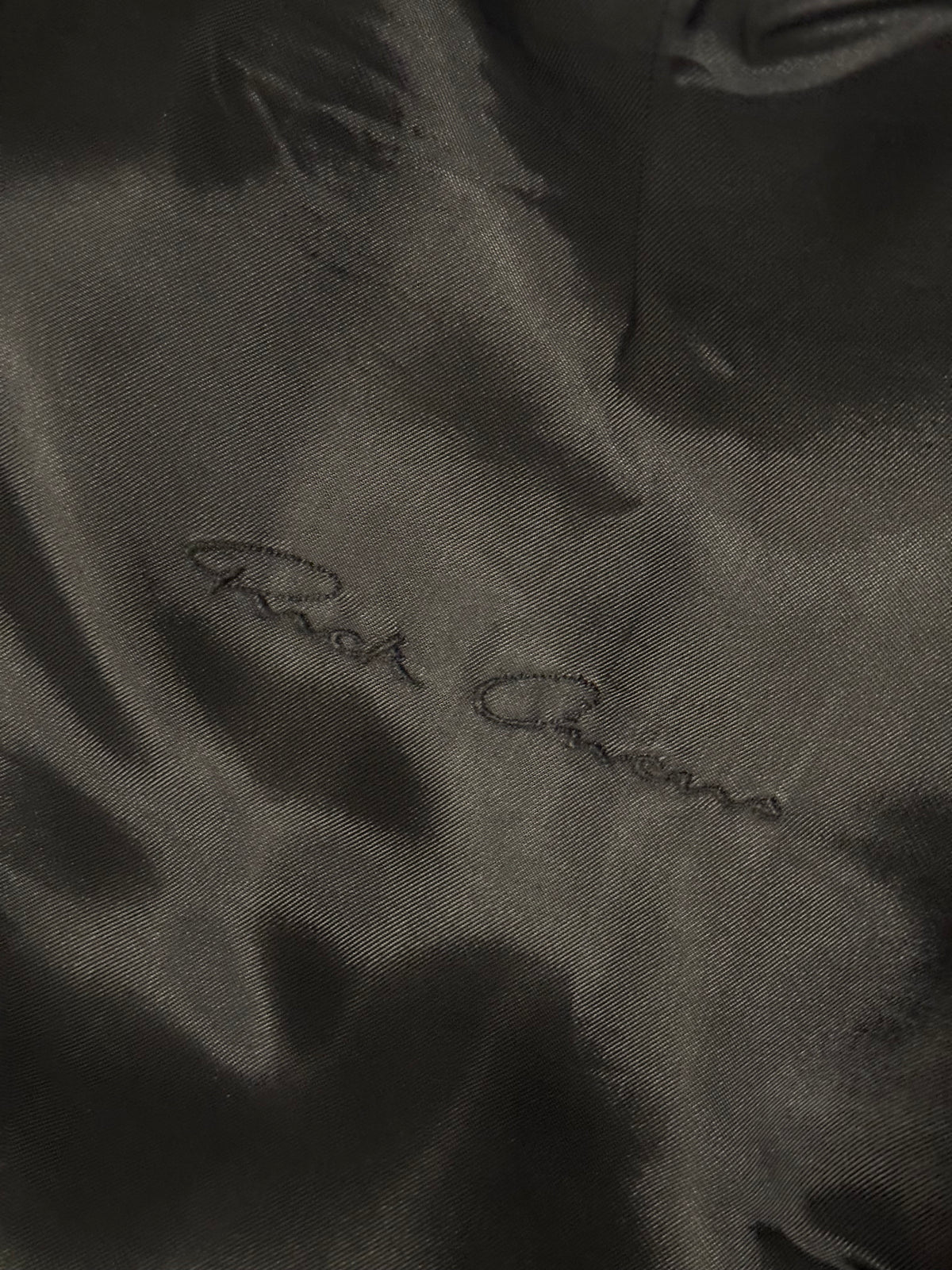 Rick Owens FW22 Bauhaus Shearling Jacket