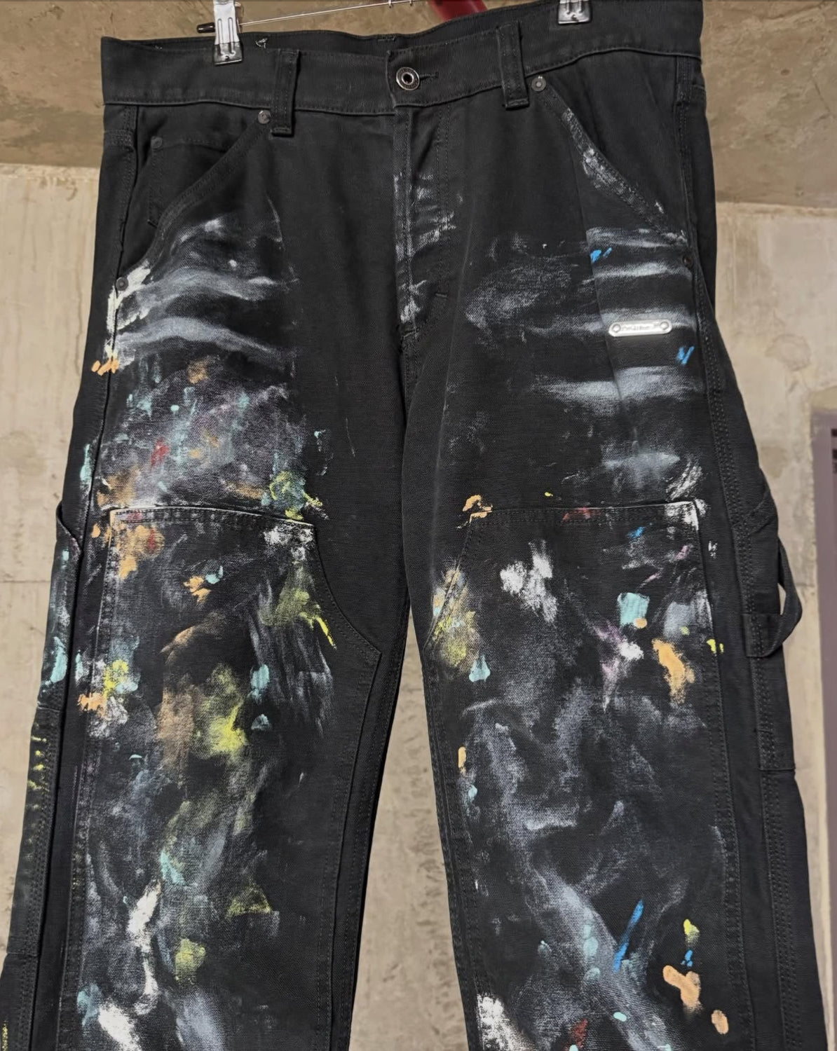 Off-White Painted Carpenter Jeans