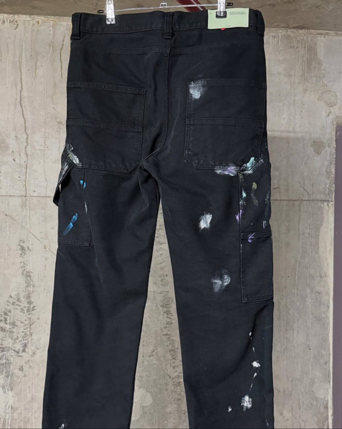 Off-White Painted Carpenter Jeans