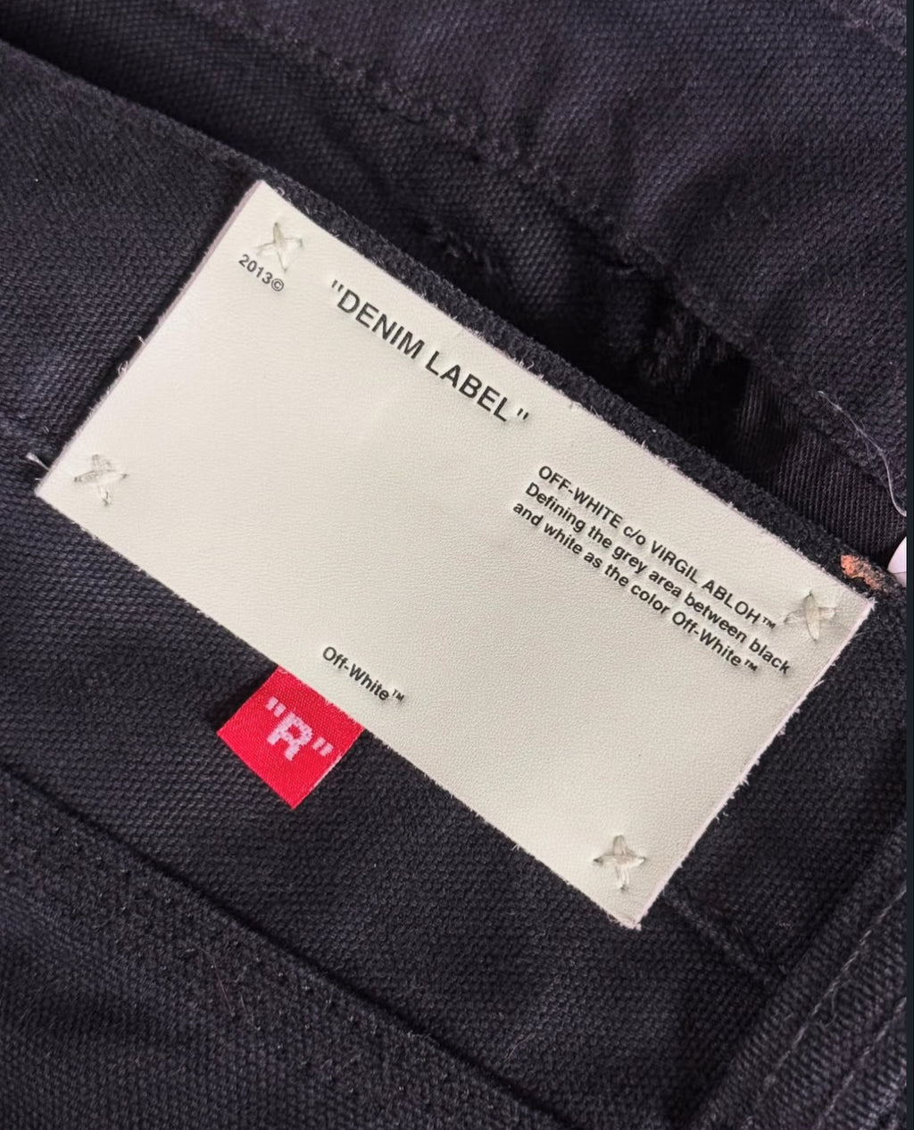 Off-White Painted Carpenter Jeans