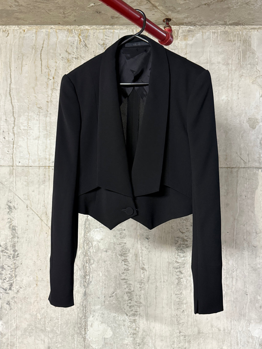 MA Julius Cropped Suit Jacket