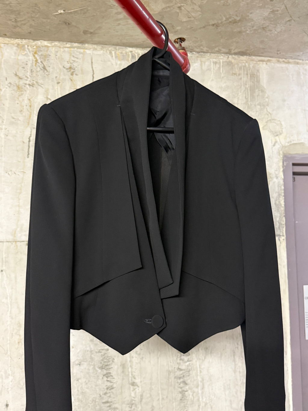 MA Julius Cropped Suit Jacket