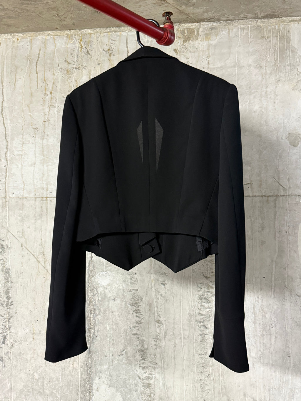 MA Julius Cropped Suit Jacket