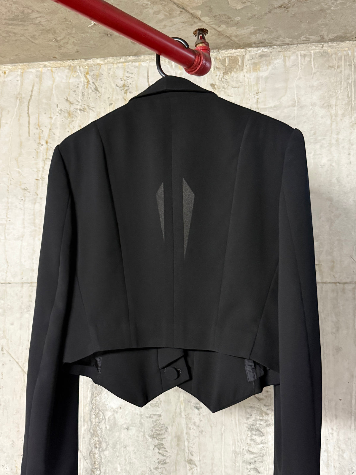 MA Julius Cropped Suit Jacket