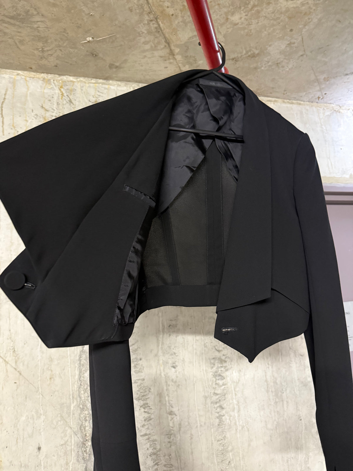 MA Julius Cropped Suit Jacket