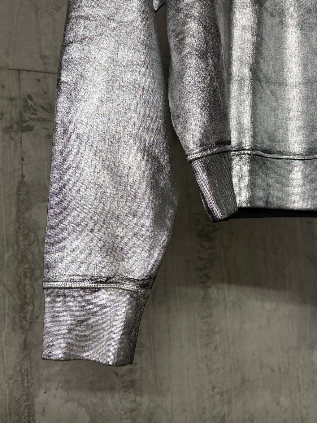 Dsquared2 SS19 Silver Vicious Print Sweatshirt