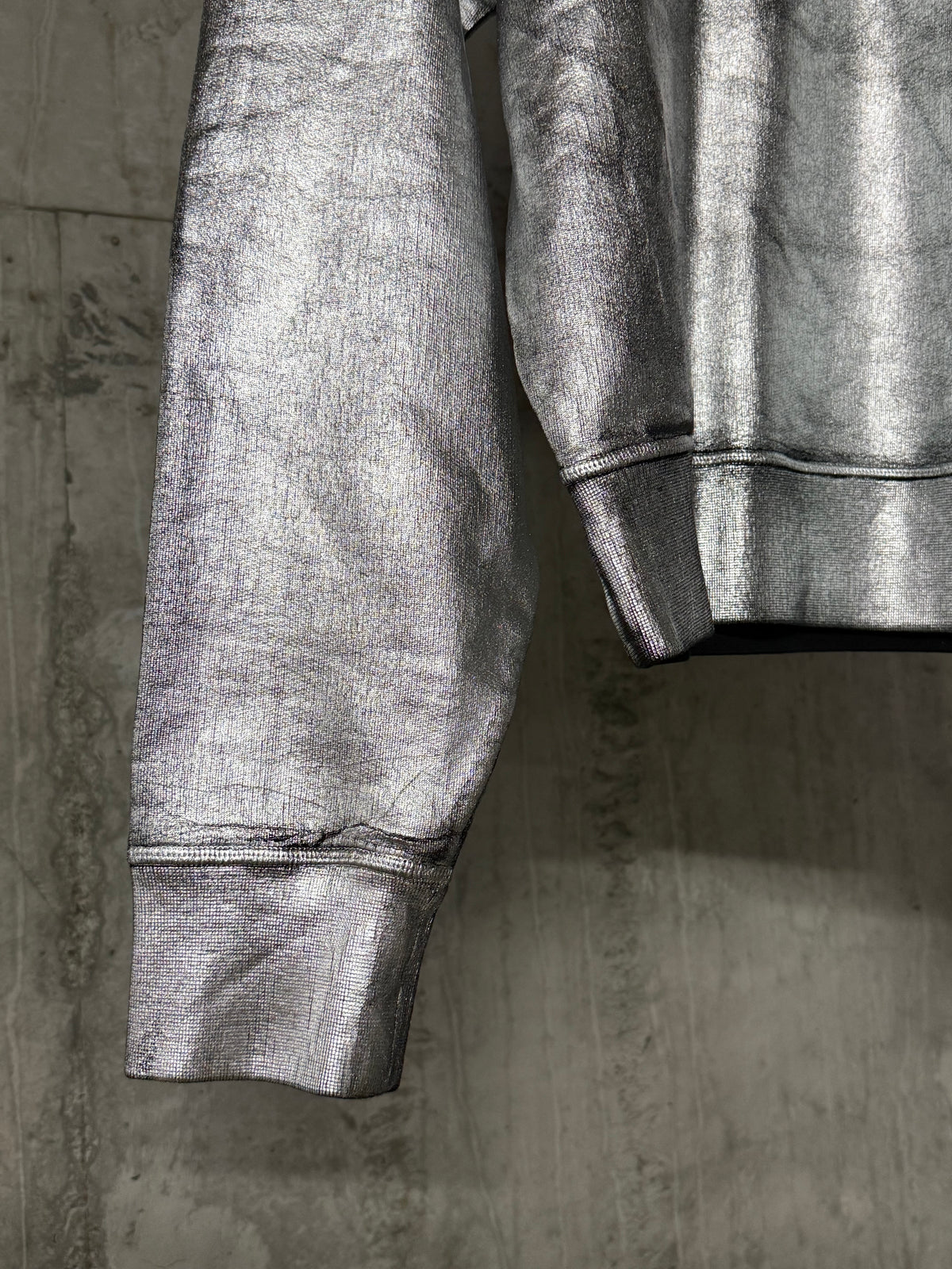 Dsquared2 SS19 Silver Vicious Print Sweatshirt
