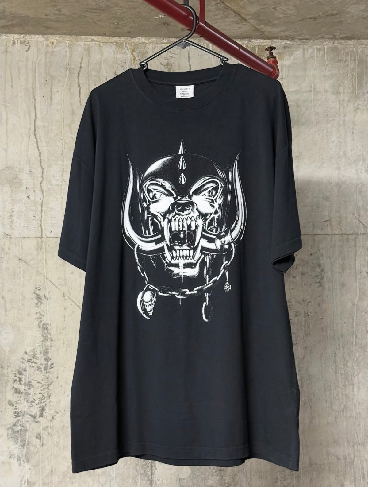 Vetements FW21 Motorhead World Tour T-Shirt