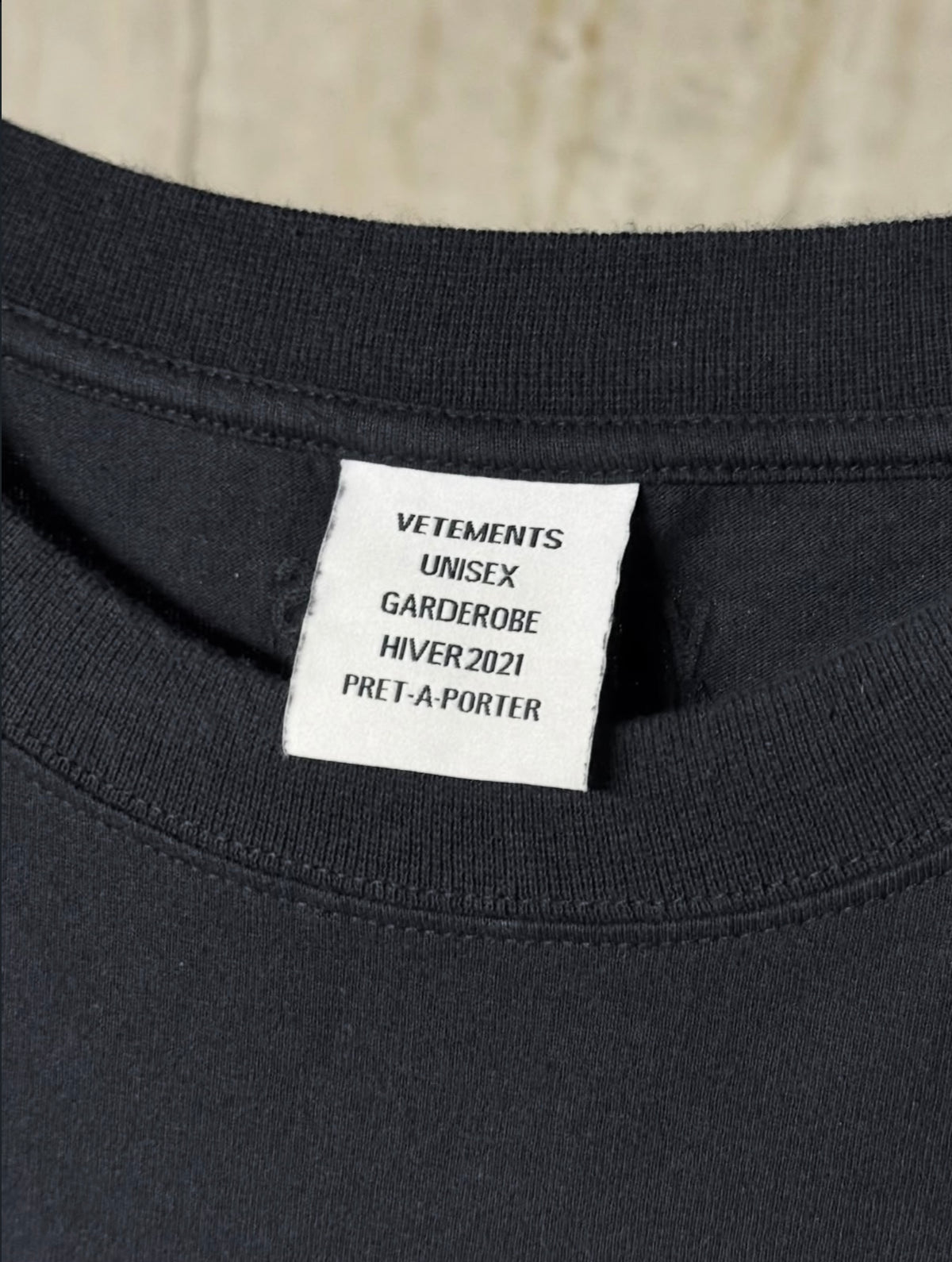 Vetements FW21 Motorhead World Tour T-Shirt
