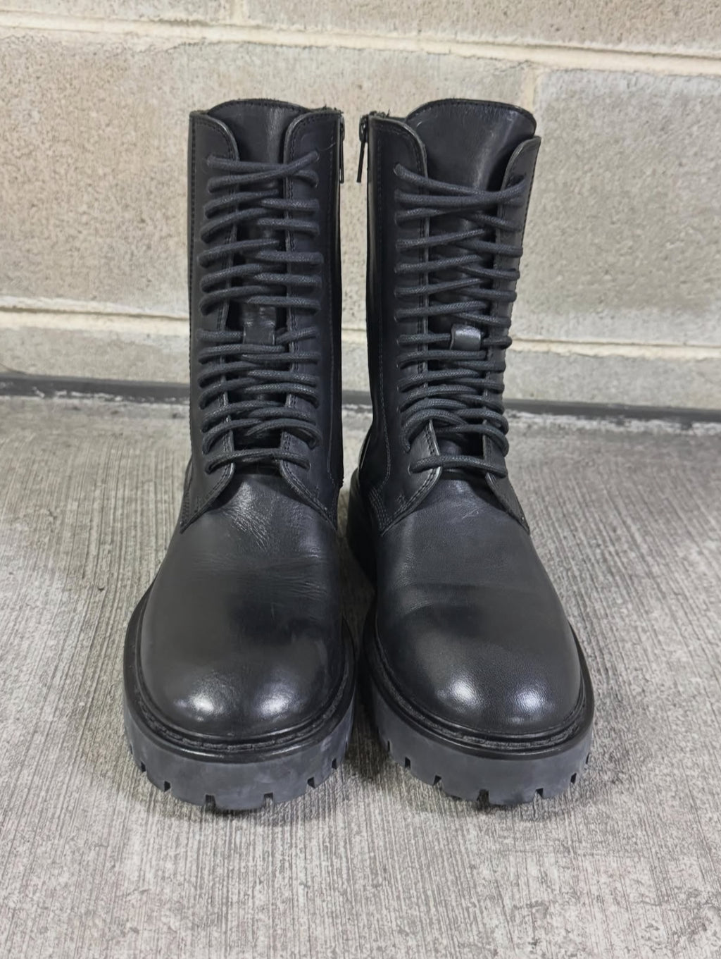 Ann Demeulemeester Combat Boots